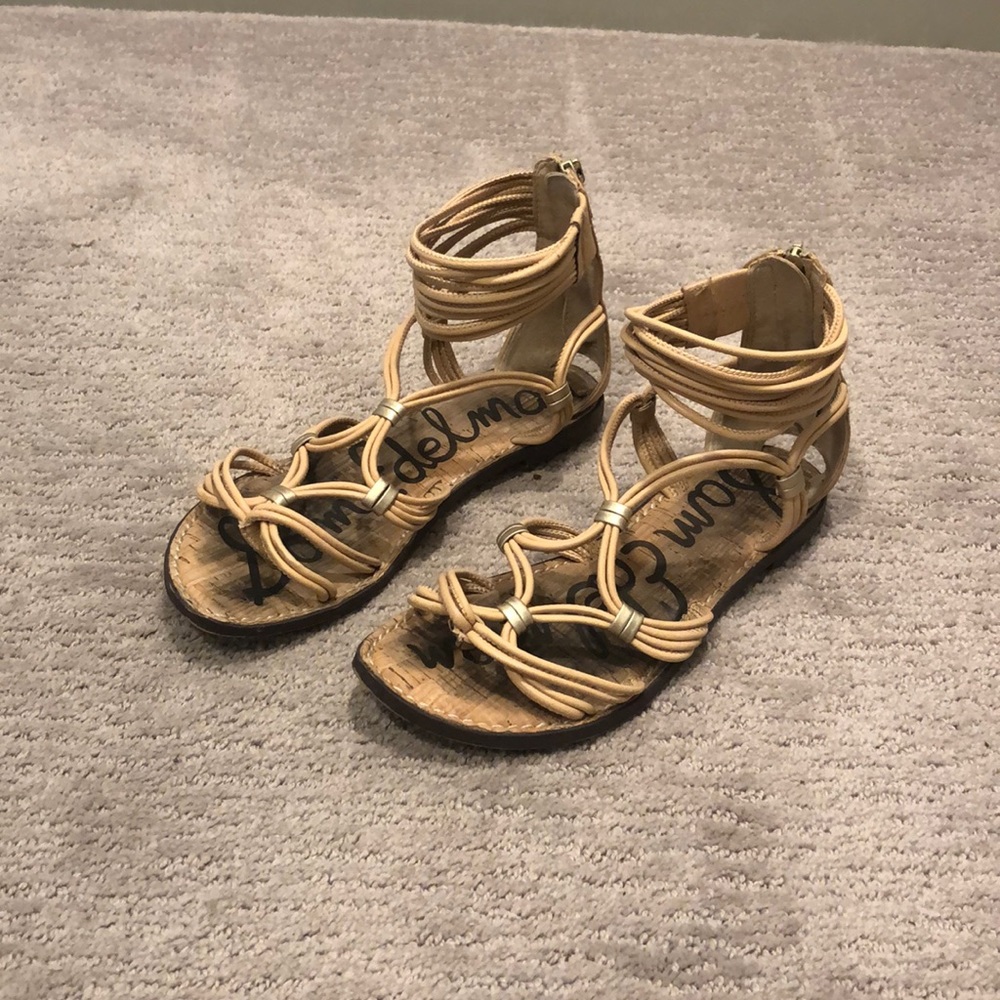 Steve Madden Nude Gladiator Sandals